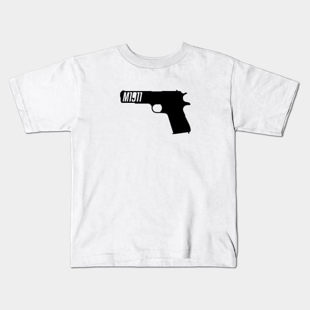 1911 WW1 WW2 Kids T-Shirt by GreenGuyTeesStore